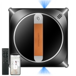 Робот для мойки окон Liectroux YW910, двойное распыление воды, умная стеклянная влажная швабра, домашний робот-пылесос для стен и окон, безободковая работа, AI карта маршрута, App&Remote Control